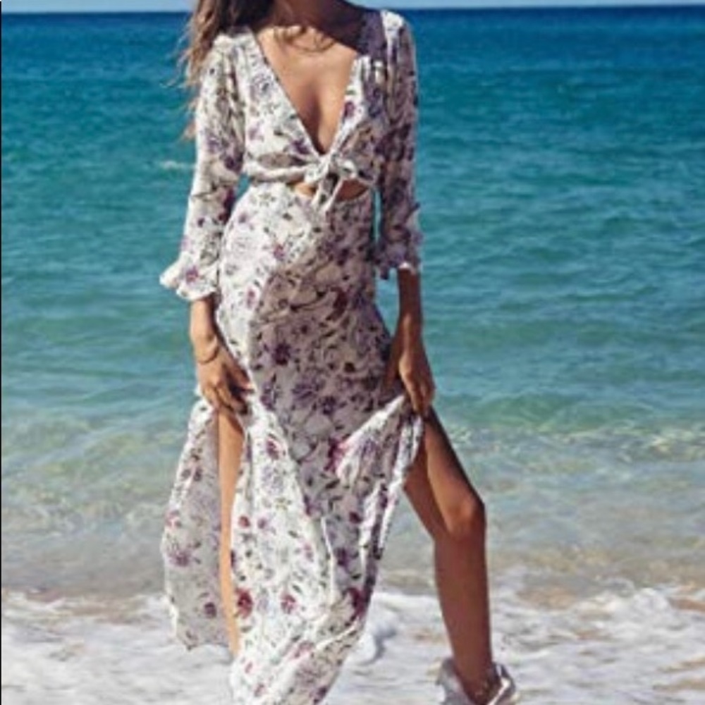 NWT Billabong ‘Forever Lust’ Boho Maxi Dress, S